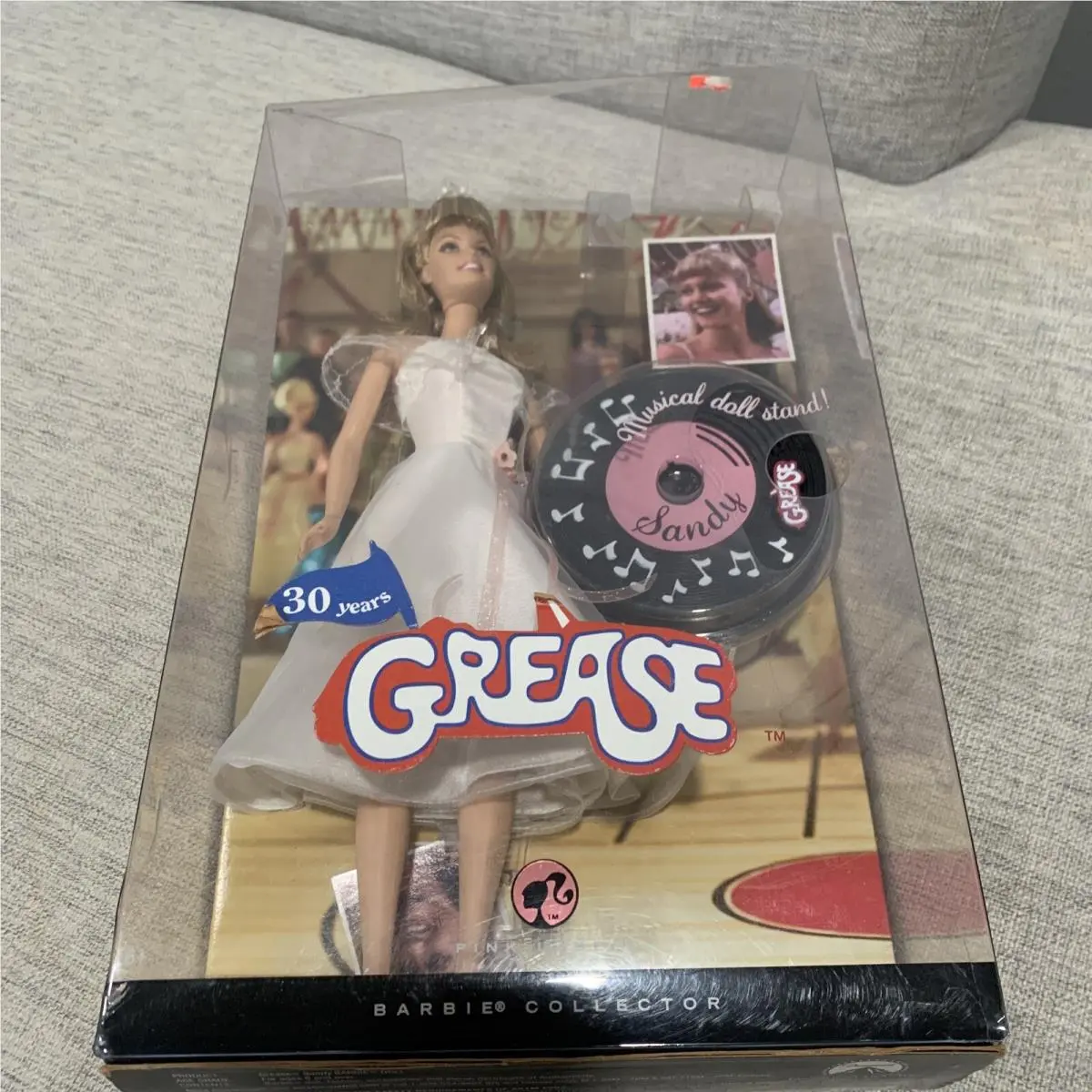 2008 Barbie Grease Sandy Dance Doll. 30 Year Anniversary Olivia Newton John Nrfb