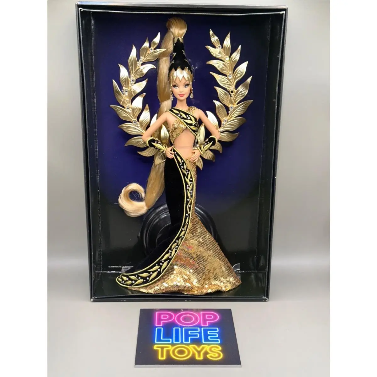 2009 Mattel Gold Label “bob Mackie Golden Legacy Barbie” N6610 Nrfb