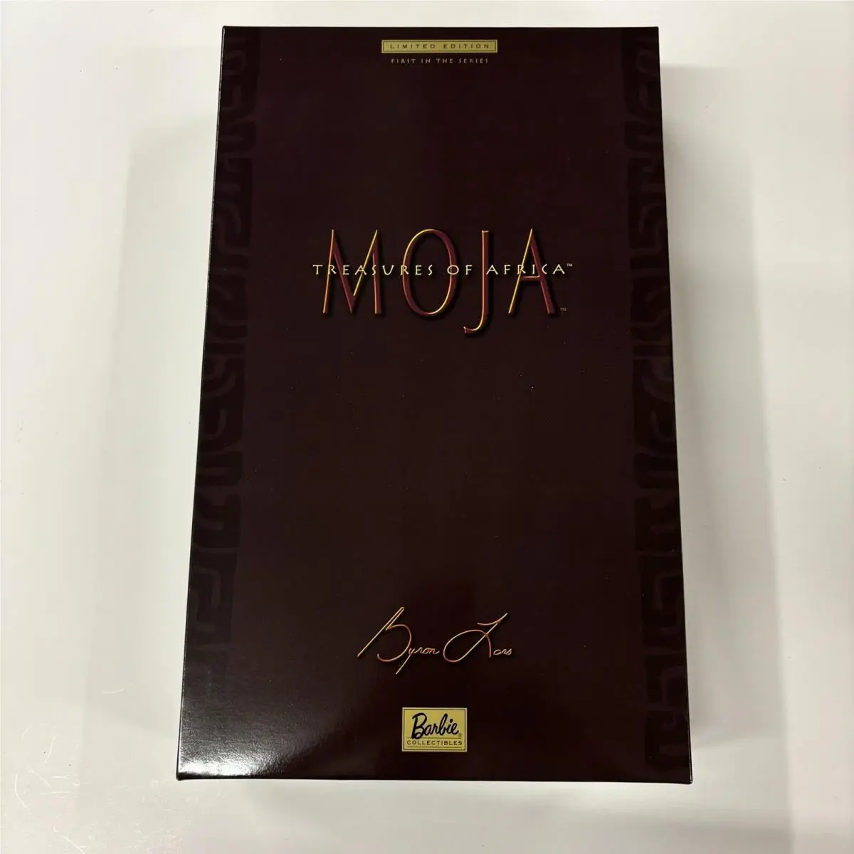 Treasures of Africa Moja Barbie Doll Series Byron Lars Doll 2001 Mattel 50826