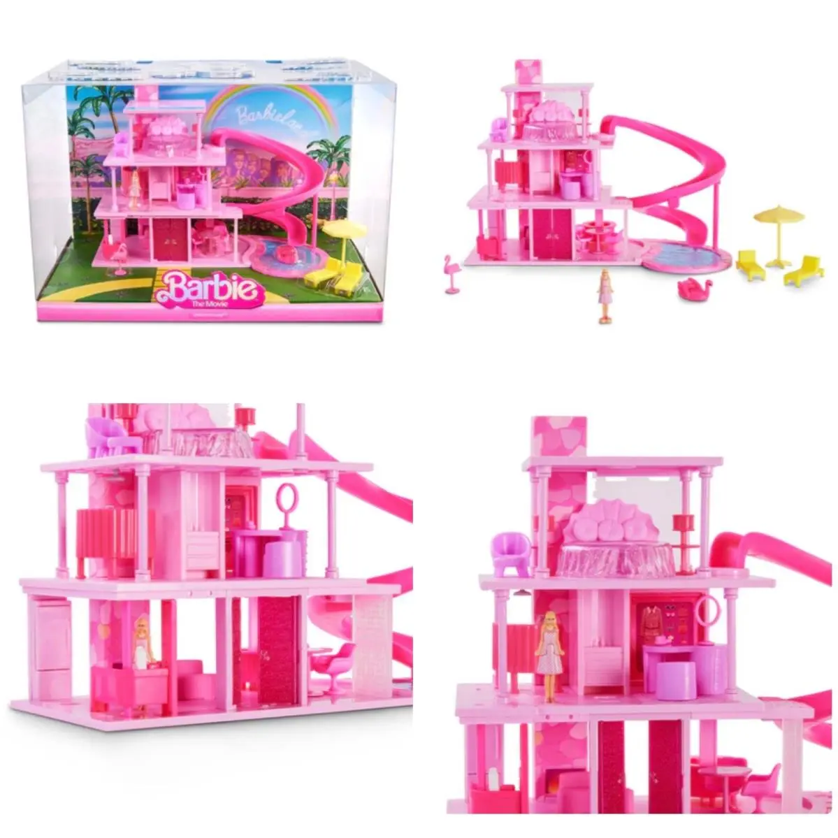 Barbie The Movie Mini Dreamhouse Playset Barbie Signature 2024 Nrfb JCB29