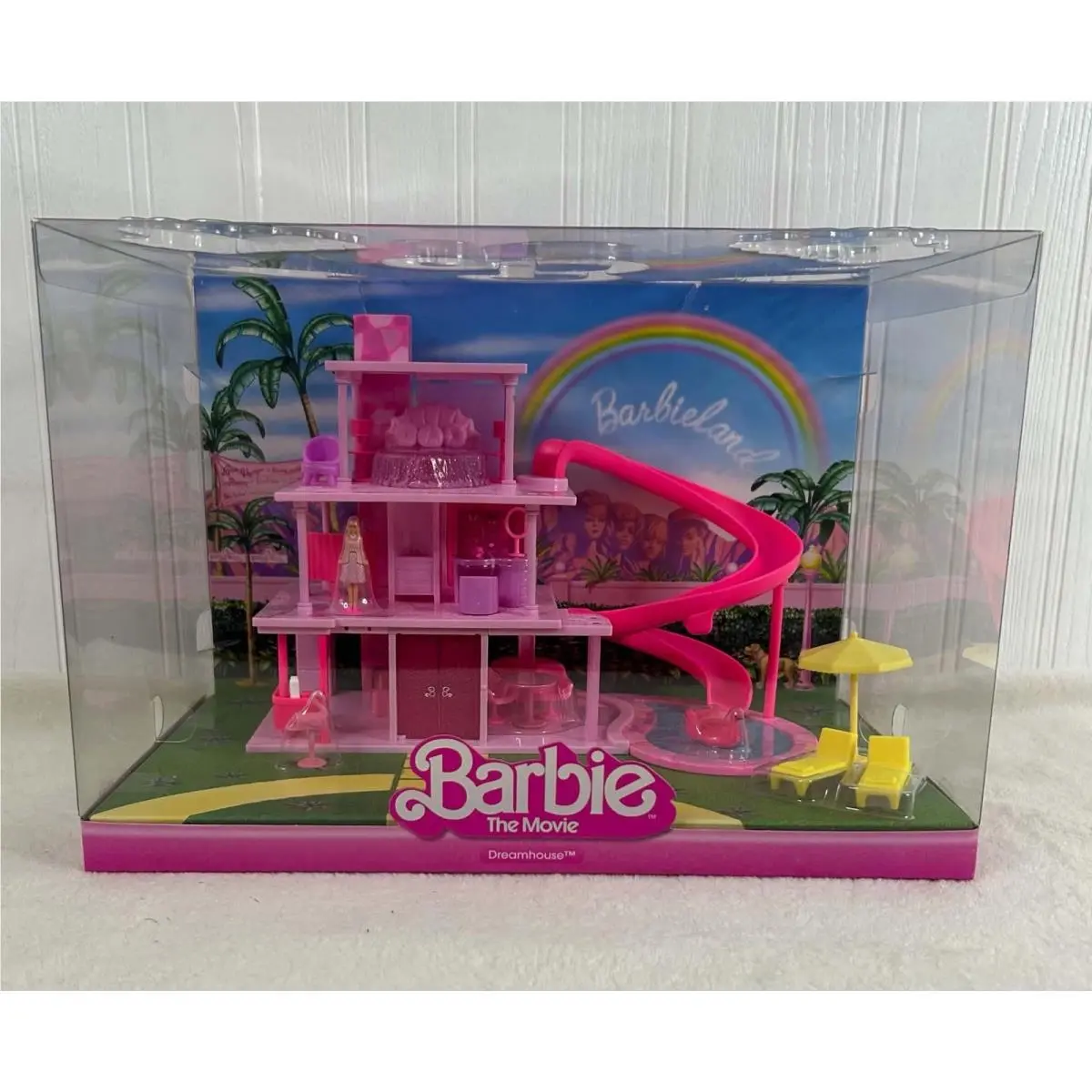 Barbie The Movie Mini Dreamhouse Playset Barbie Signature 2024 Nrfb JCB29