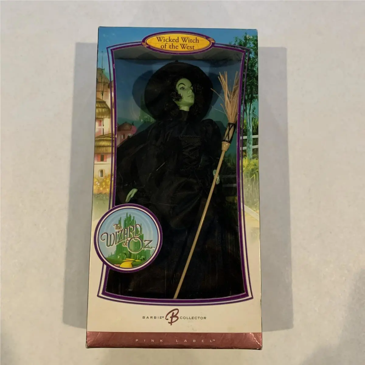 Wicked Witch Of The West Wizard Of Oz Barbie Collector Pink Label 2006
