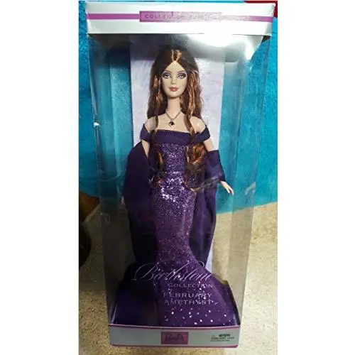 Barbie Birthstone Collection February Amethyst Barbie Auburn