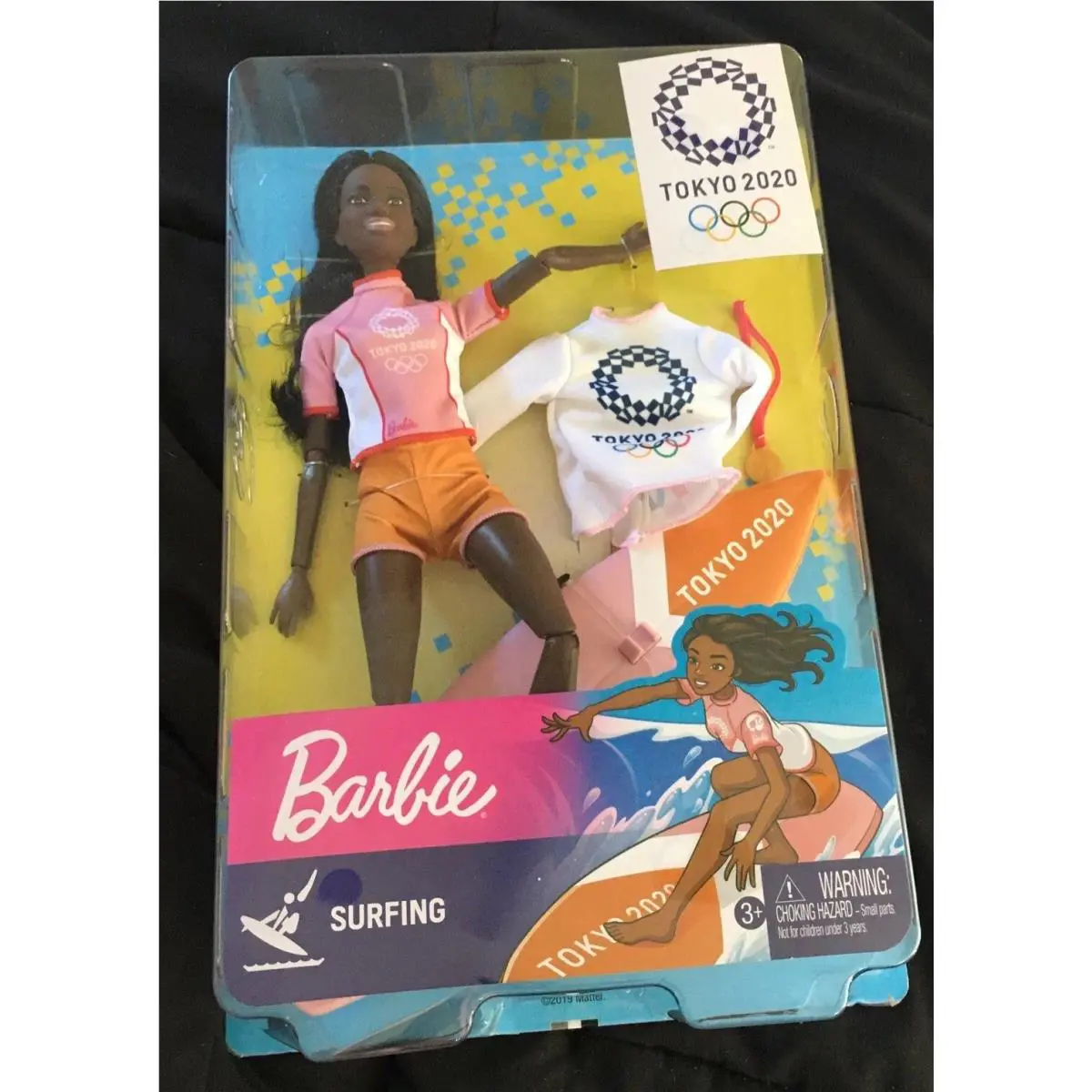 Barbie Tokyo 2020 Pandemic Olympic Games Gold Medal Carissa Surfer