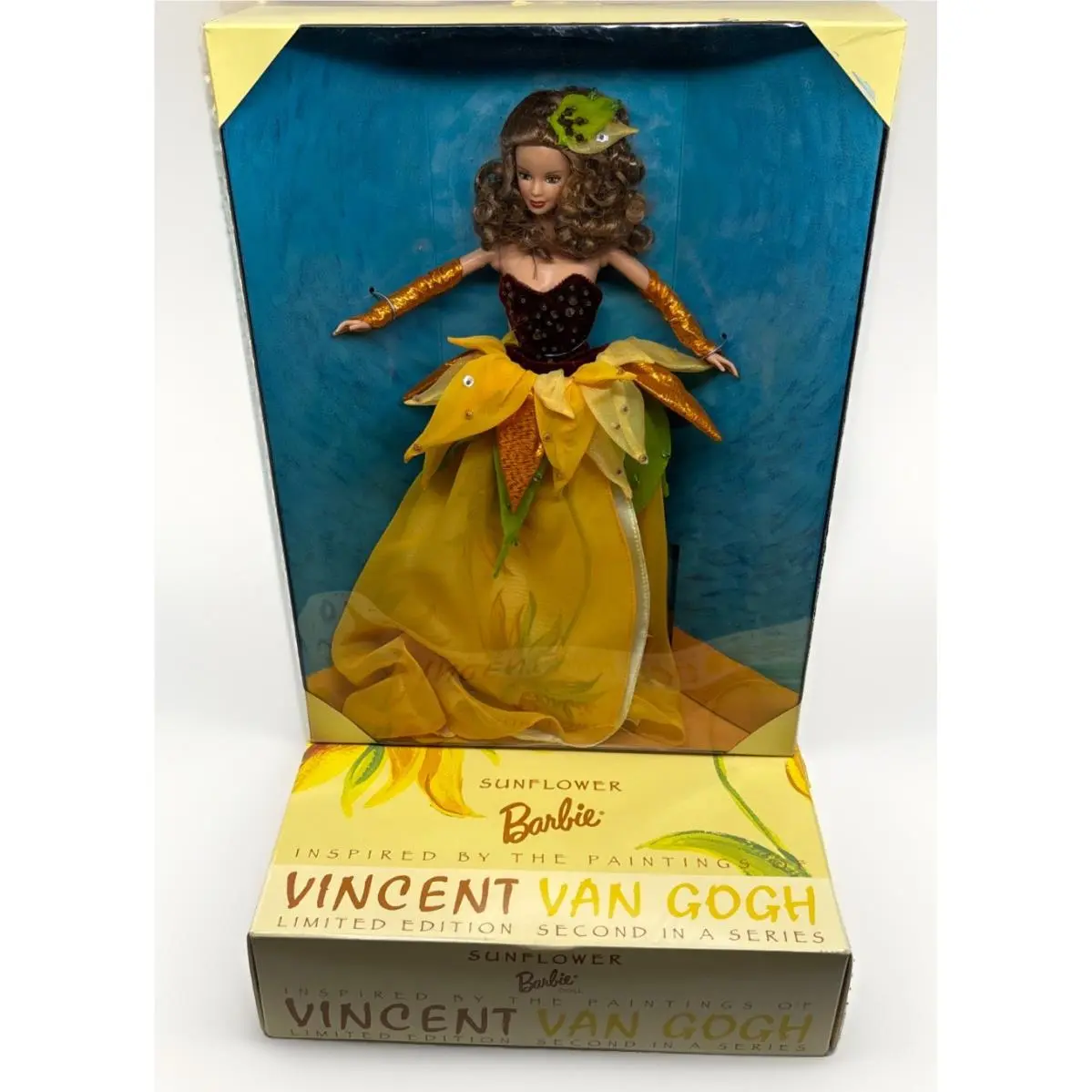 Barbie Sunflower Vincent Van Gogh Limited Edition 19366 1998