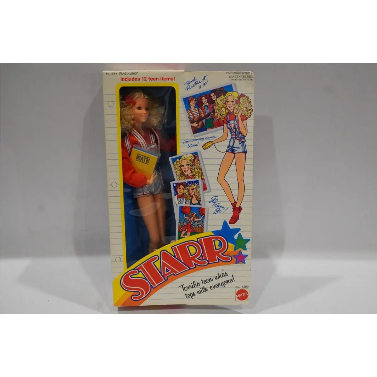 Starr Teen Barbie Doll 1280 1979 Mattel 70`s School Rare Blonde d5