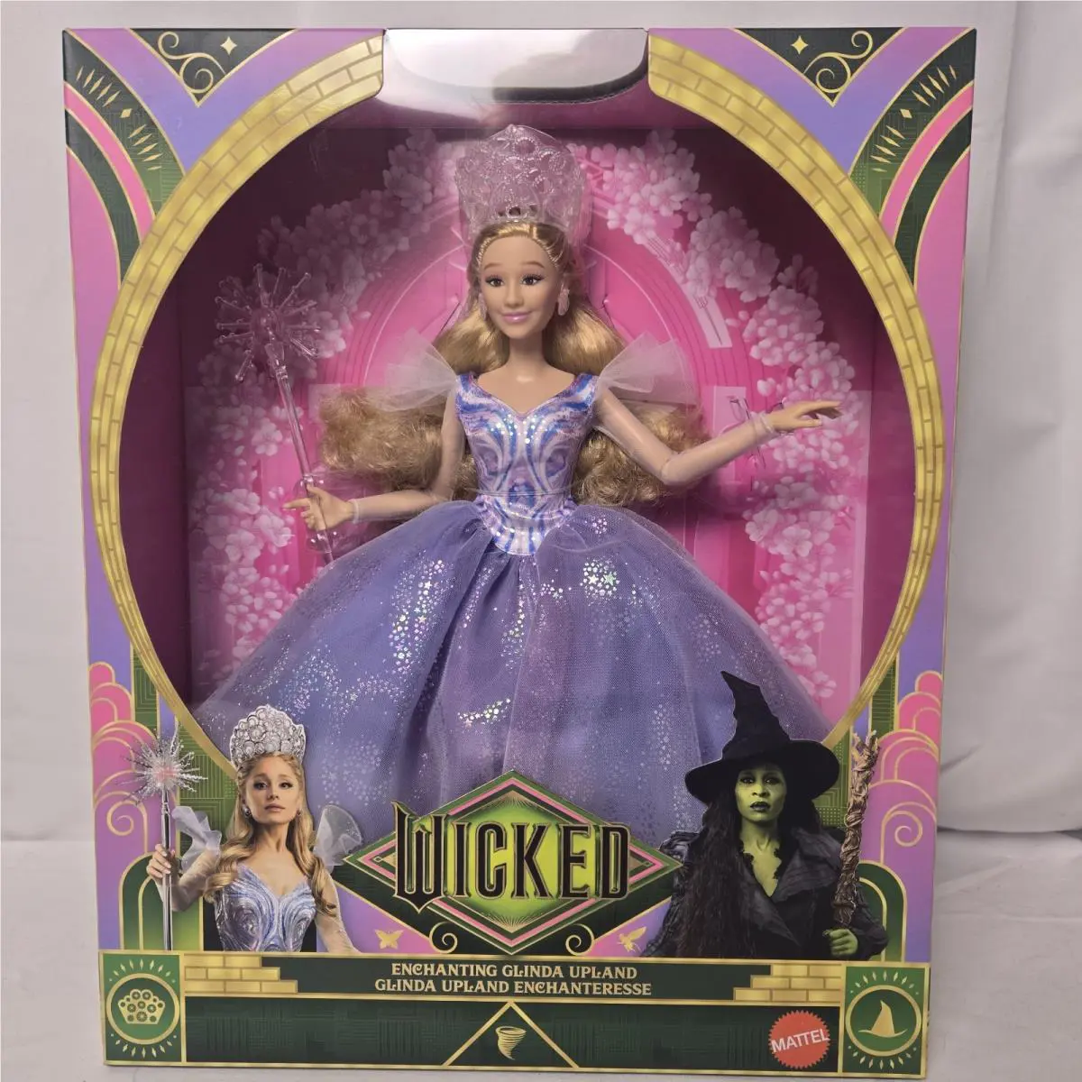 Wicked For Good Enchanting Glinda Doll Deluxe Blue Dress Exclusive