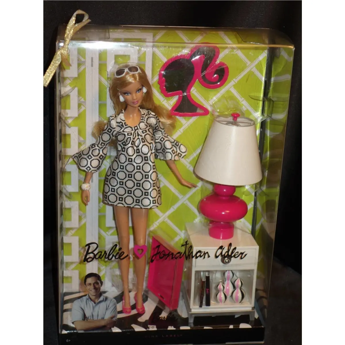 Barbie Loves Jonathan Adler 50th Anniversary Pink Label 2009