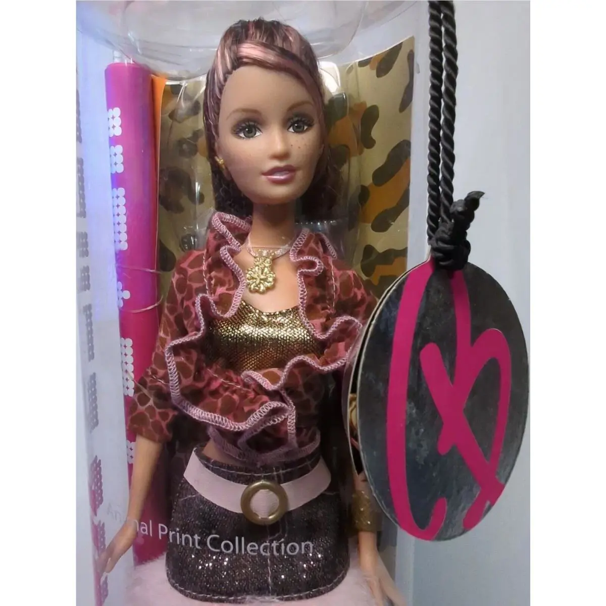 Barbie Fashion Fever - Animal Print - Drew Doll 2005 Mattel J5975