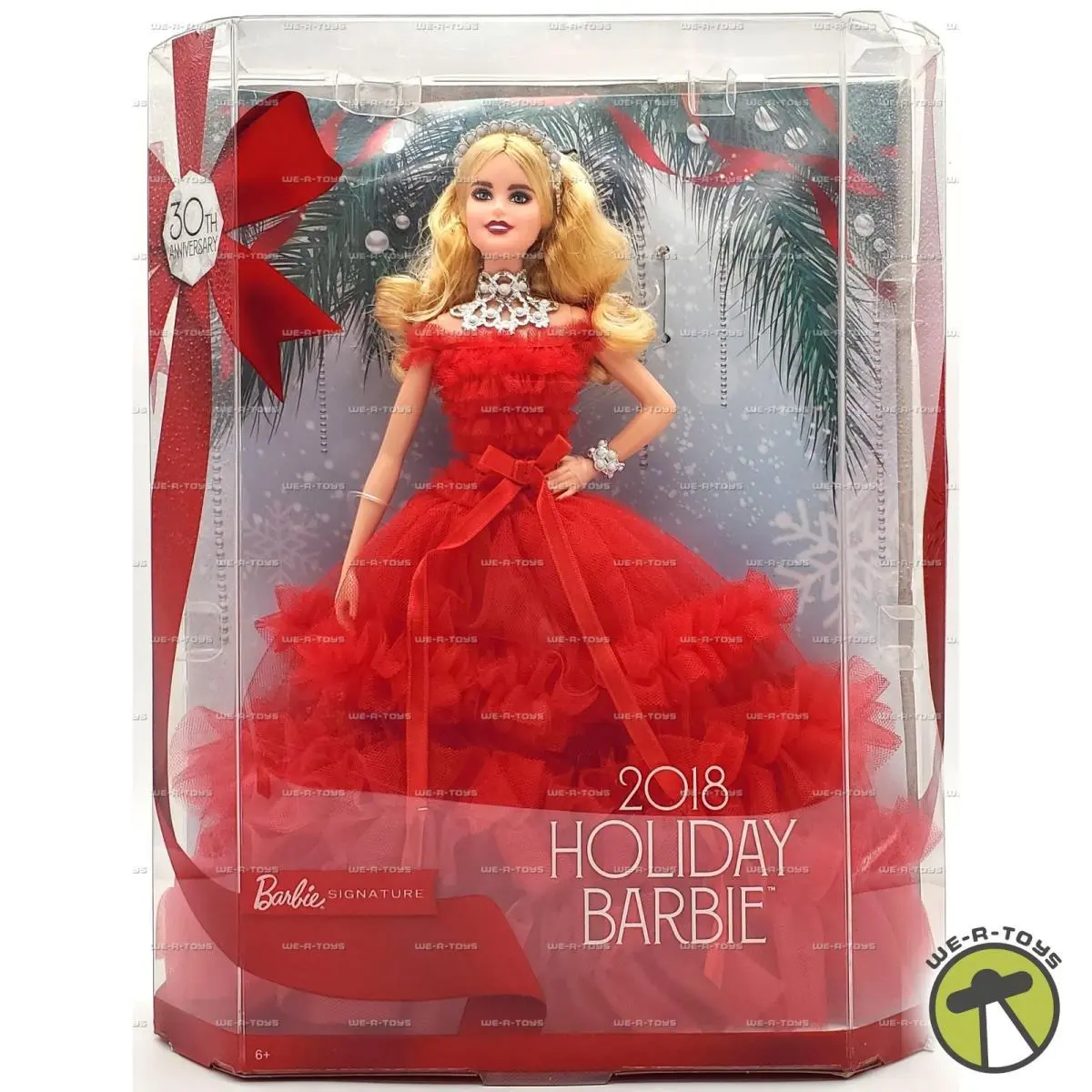 2018 Holiday Barbie Doll Barbie Signature Collection Mattel Item No. FRN69