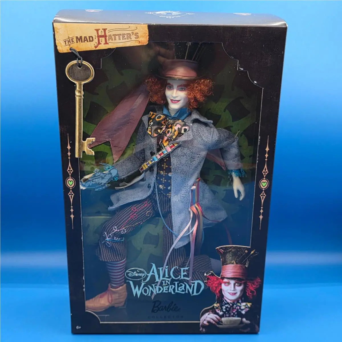 2009 Barbie T2104 Alice In Wonderland The Mad Hatters Doll Barbie Collection
