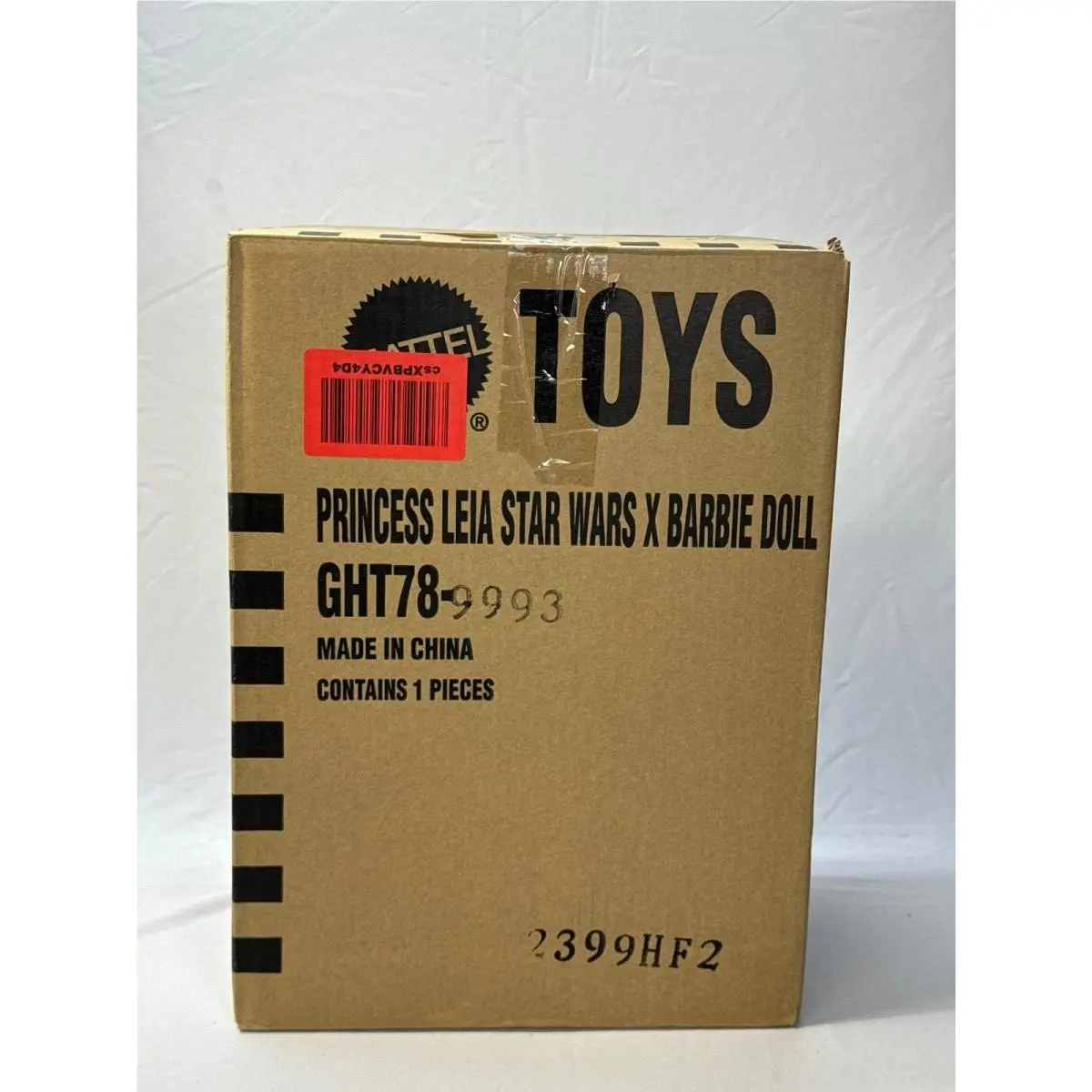 Barbie Star Wars Princess Leia Collector Limited Edition Fashion Doll GHT78