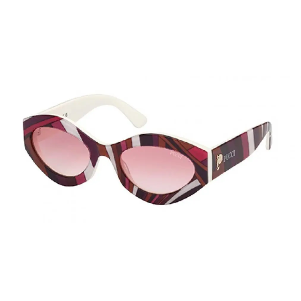 Emilio Pucci EP 0227 Sunglasses 77Z White/texture