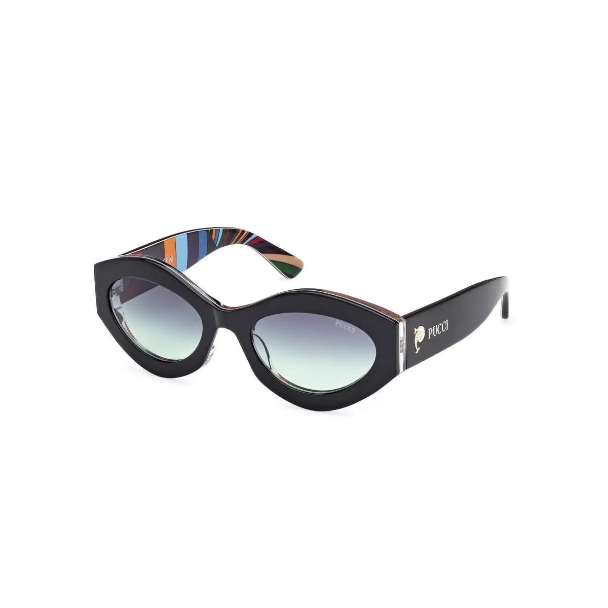 Emilio Pucci EP 0227 Black/texture / 01B Size 54 Sunglasses
