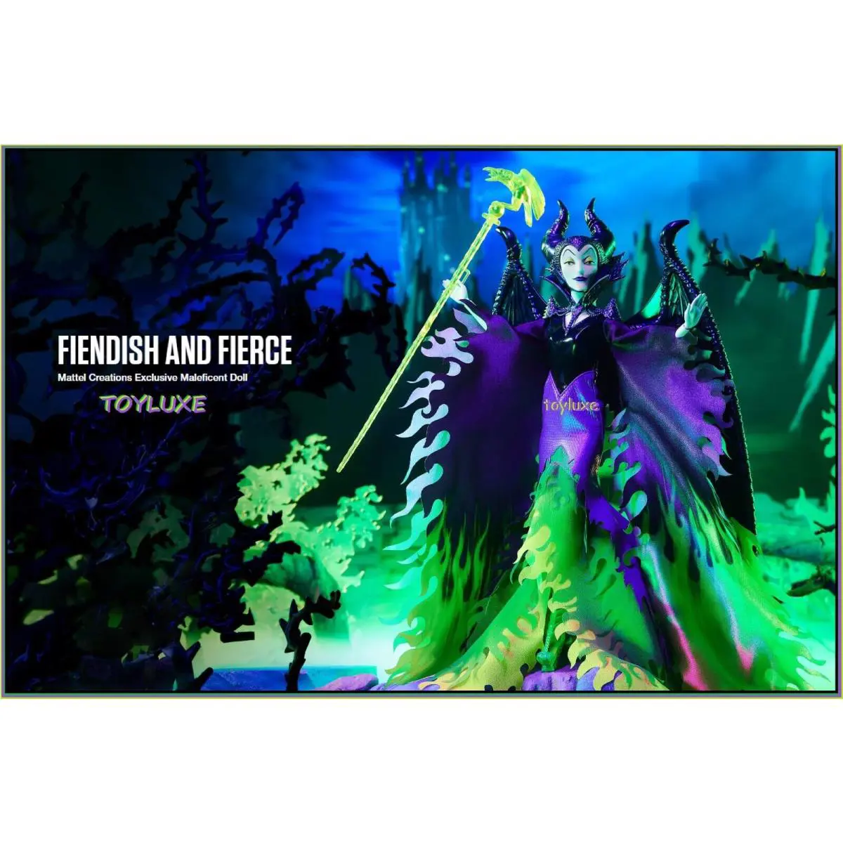 Disney Sleeping Beauty Maleficent Darkness Descends Series Doll Mattel Creations