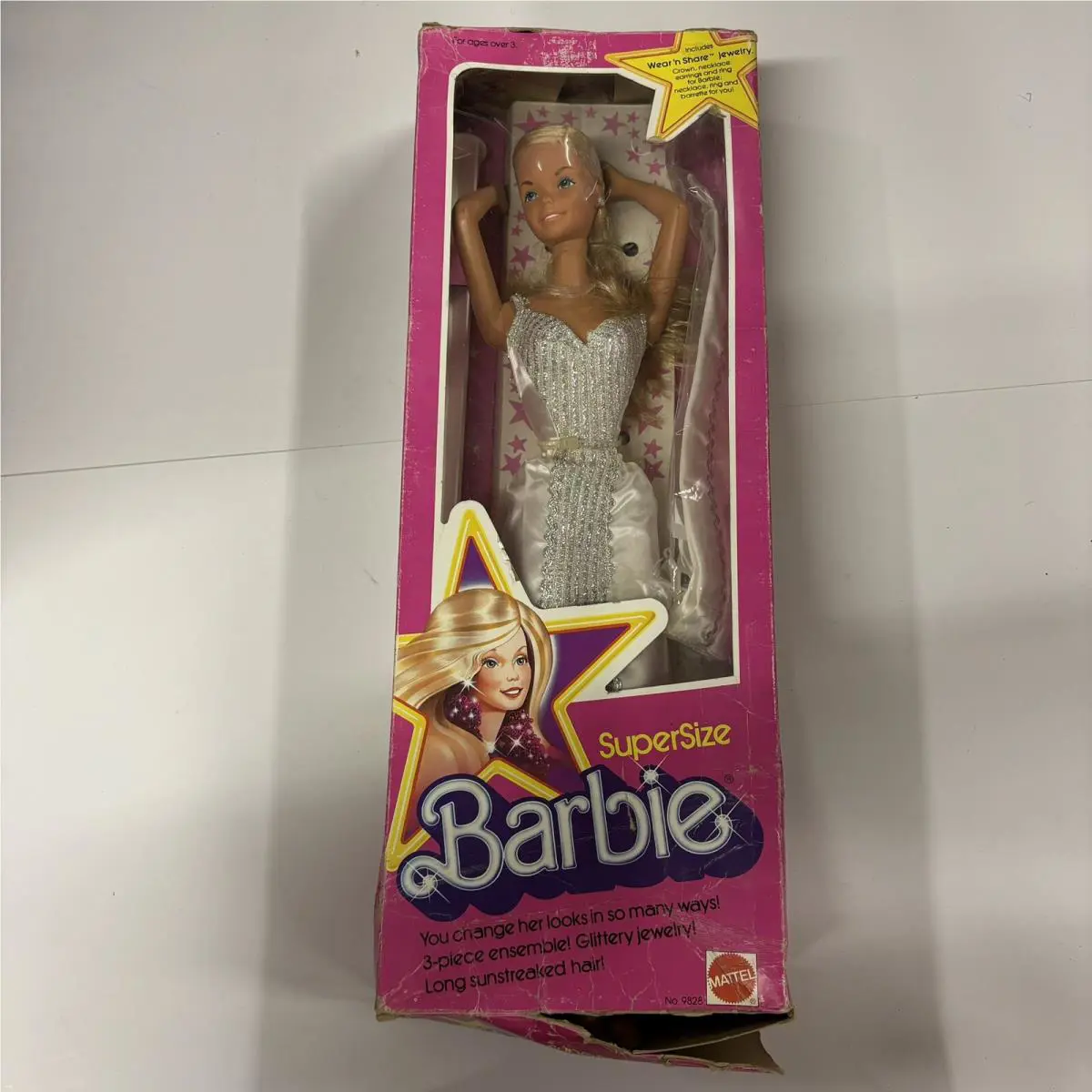 Vintage 1976 Mattel Supersize Barbie 9828