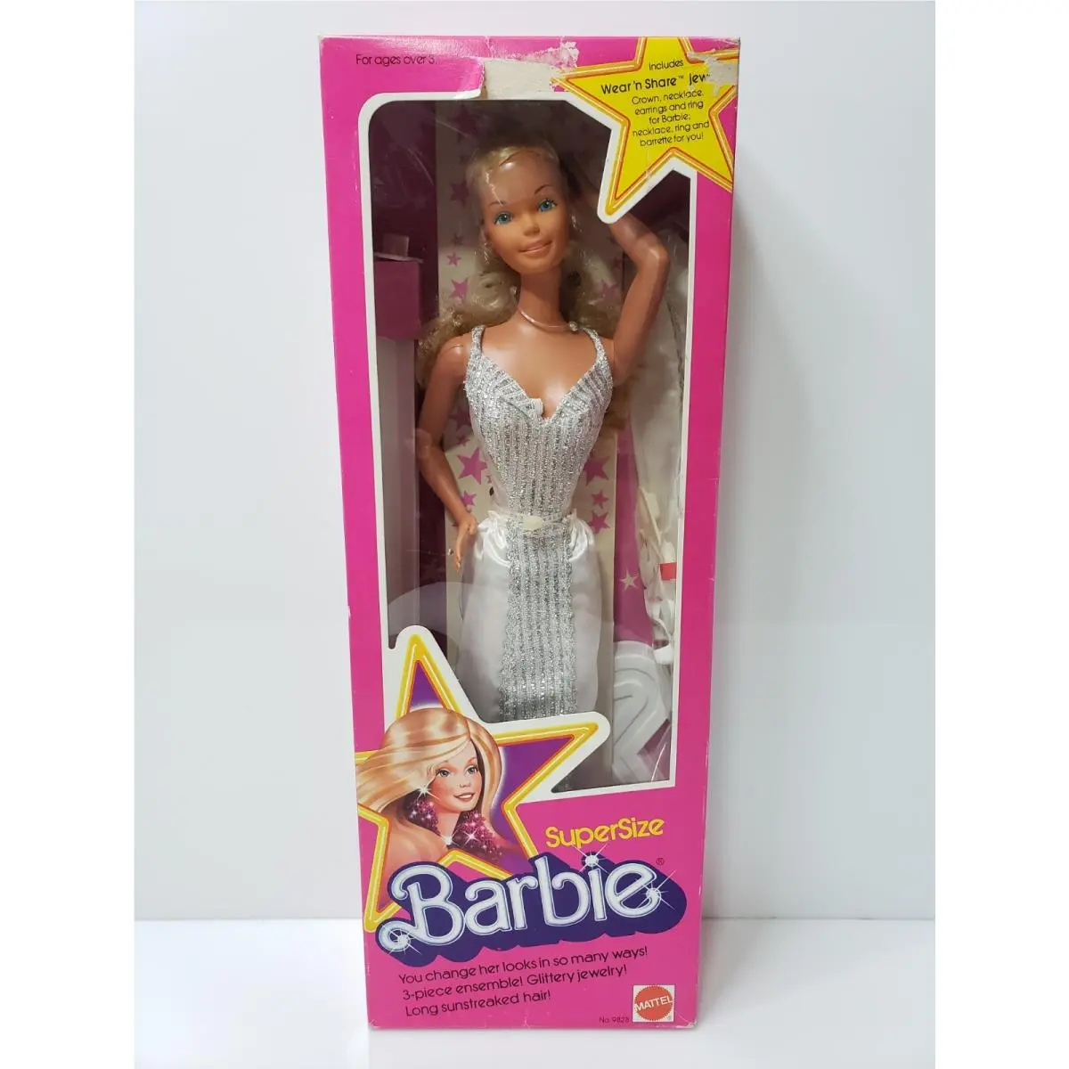 Vintage 1976 Mattel Supersize Barbie 9828