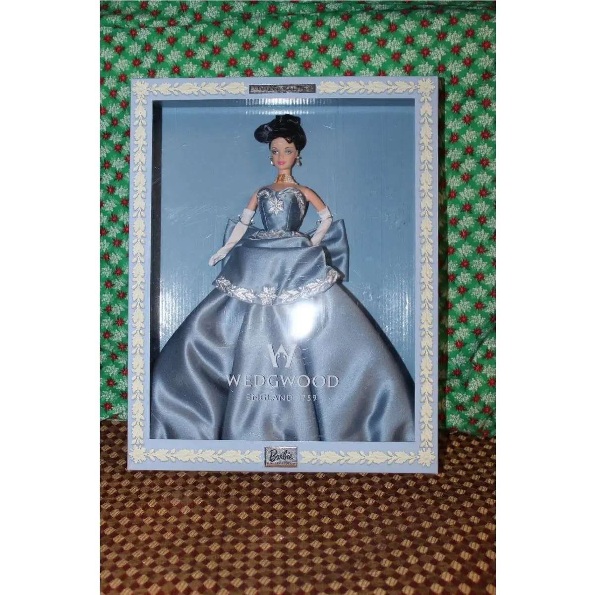 Wedgwood England 1759 Barbie Blue Gown Limited Edition Vintage 25641