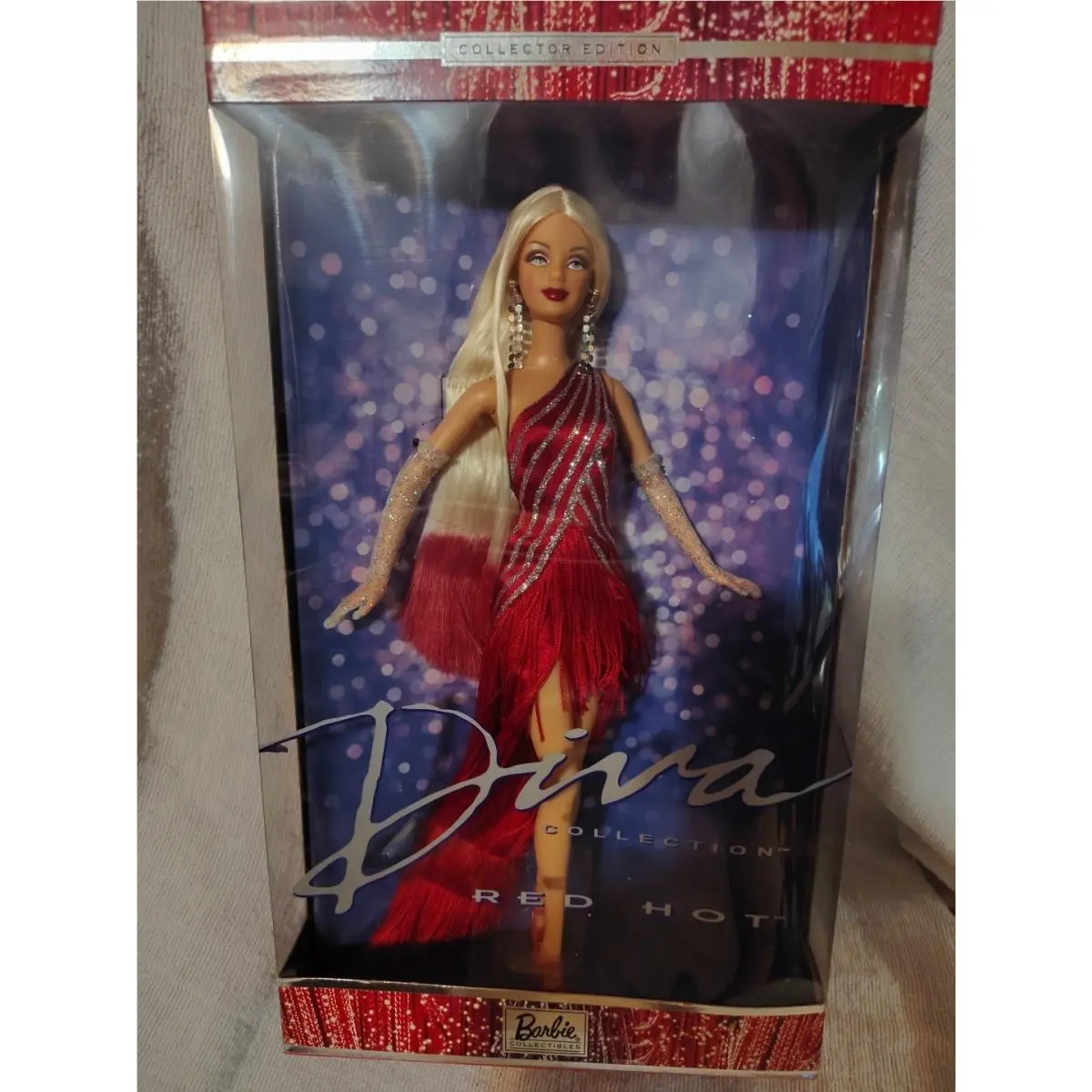 Red Hot Barbie Doll The Diva Collection 2002 Mattel No. 56707