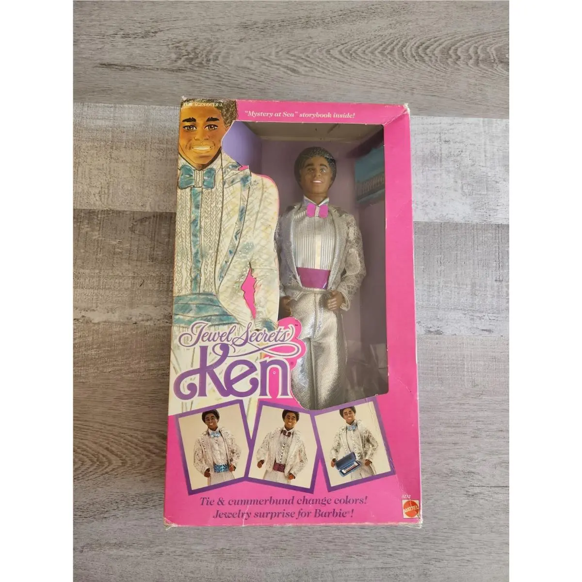 Jewel Secrets African America Ken AA Mattel 3232 Vintage 1986