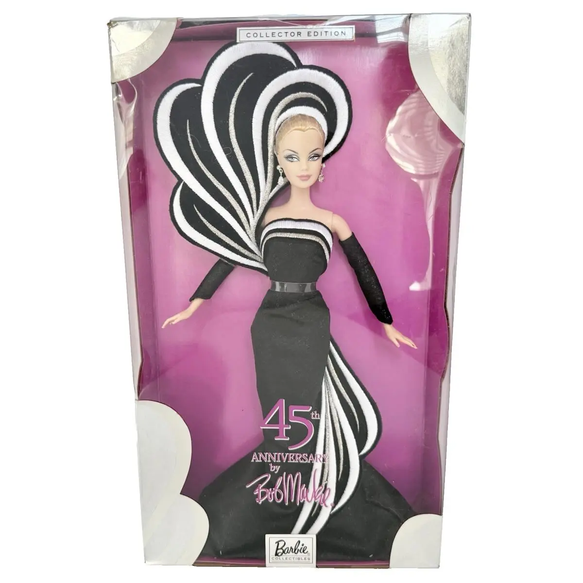45th Anniversary Barbie Doll by Bob Mackie Collector Edition 2003 Mattel B3452