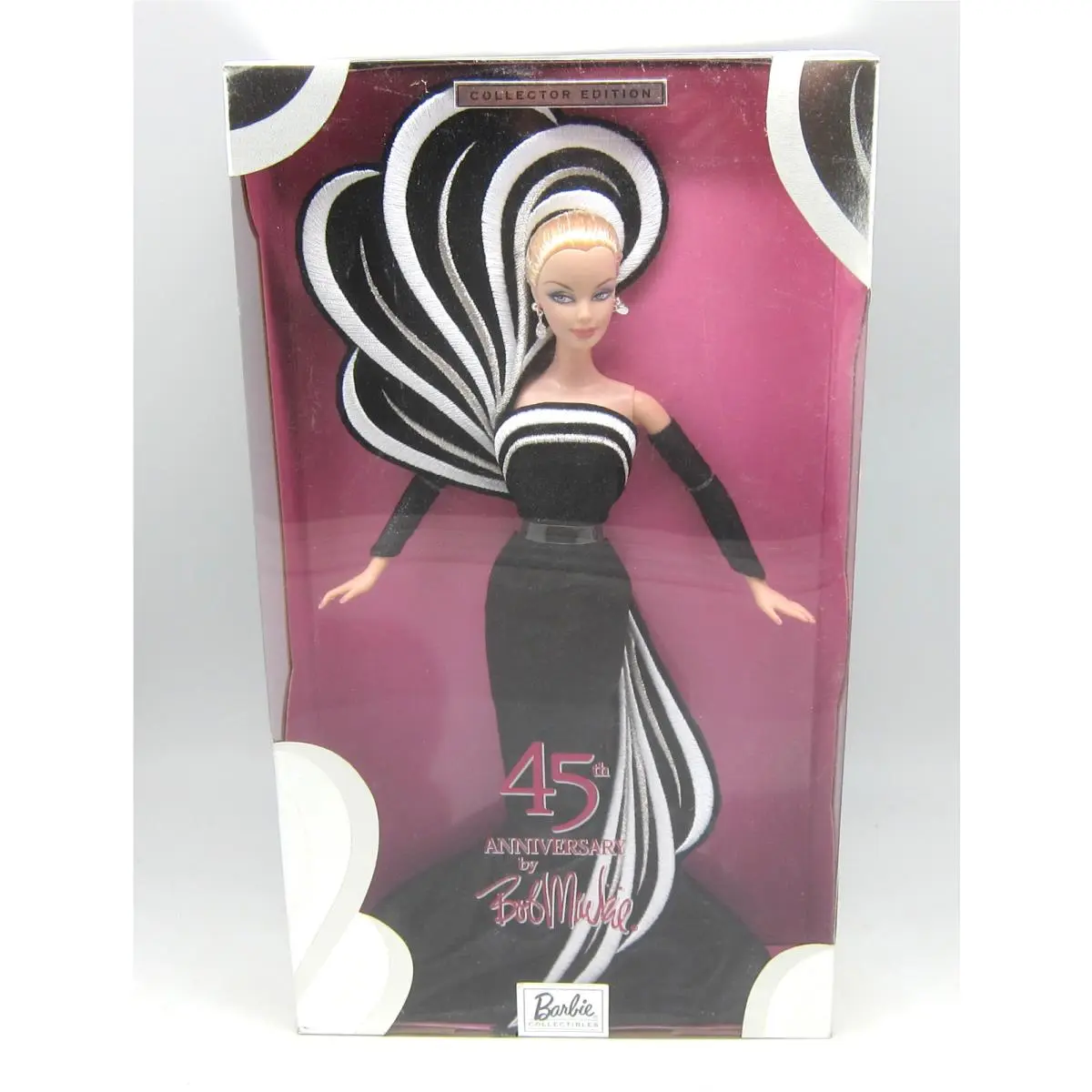 45th Anniversary Barbie Doll by Bob Mackie Collector Edition 2003 Mattel