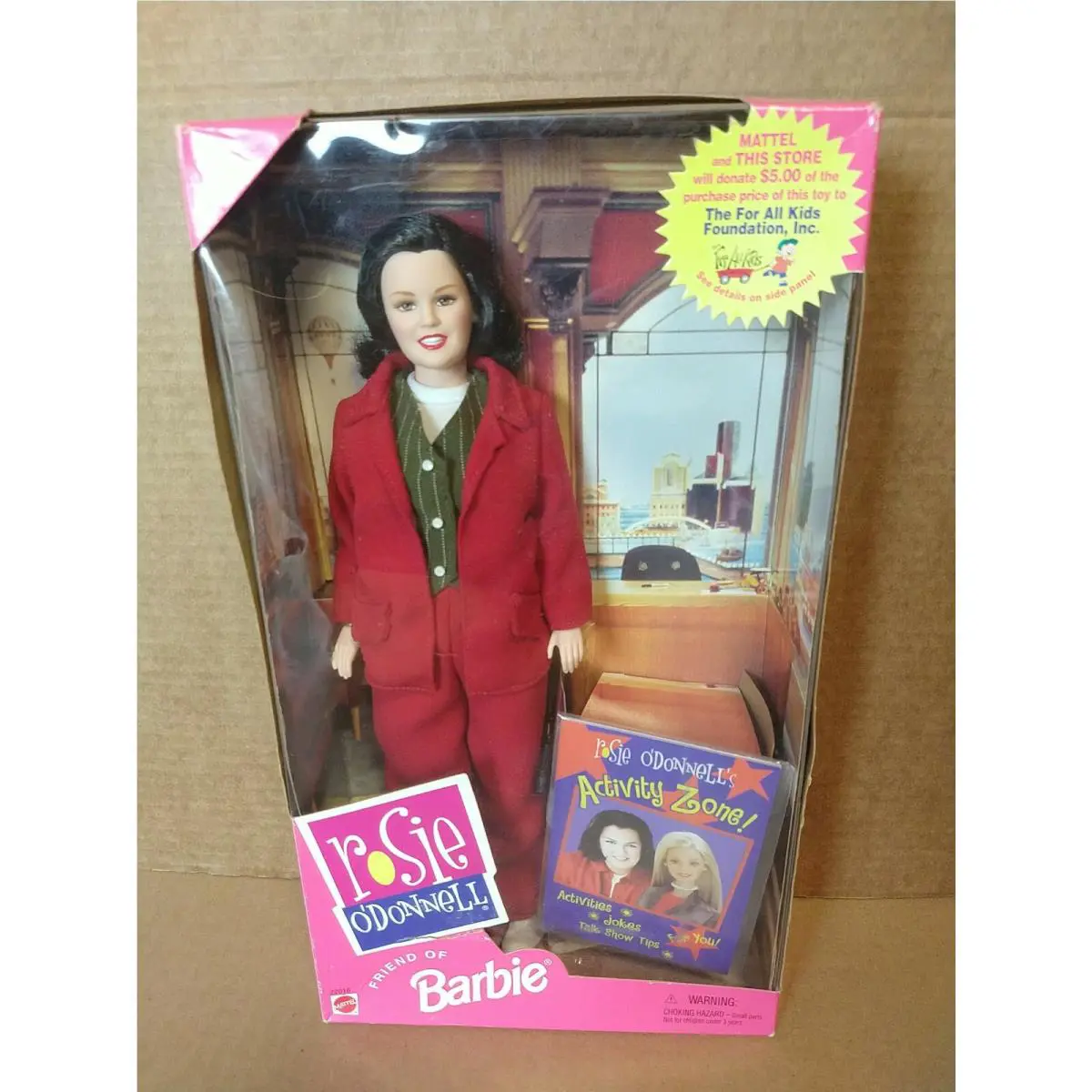1999 Vintage Rosie O`donnell Friend of Barbie Doll 22016