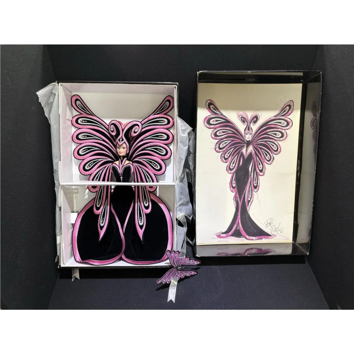 Barbie Le Papillon Limited Edition Doll by Bob Mackie Fao Schwarz Exclusive 1999