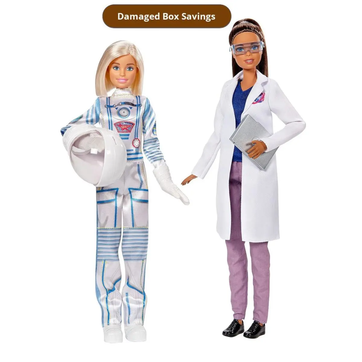 Barbie Friend Careers Astronaut Space Scientist Set Packaging