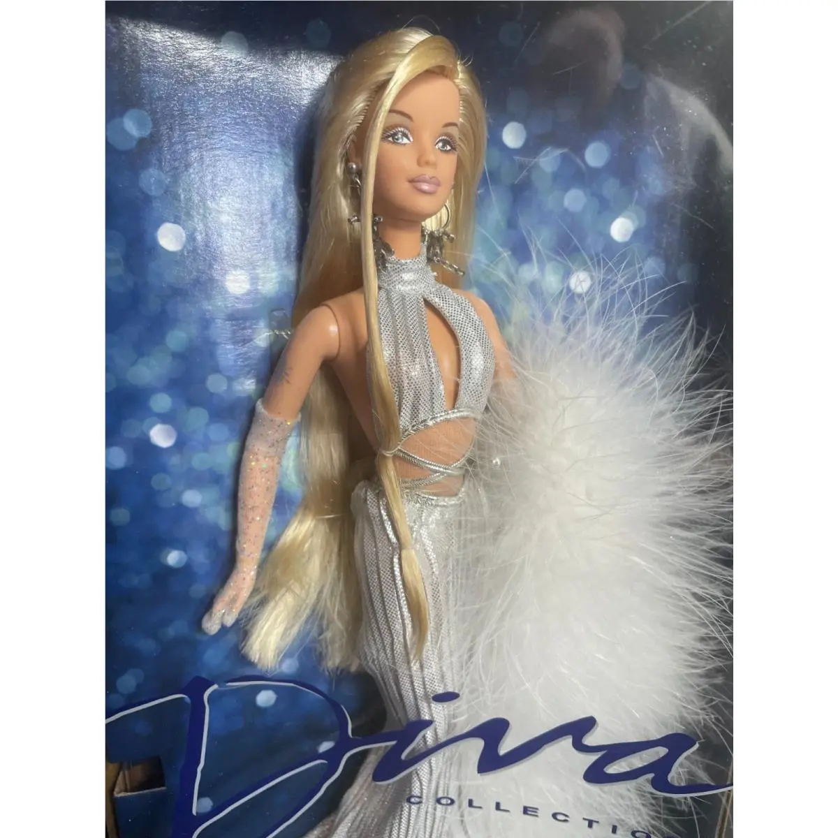 Vtg Barbie Gone Platinum Diva Collection Fashion Doll Mattel 2001 See Pics