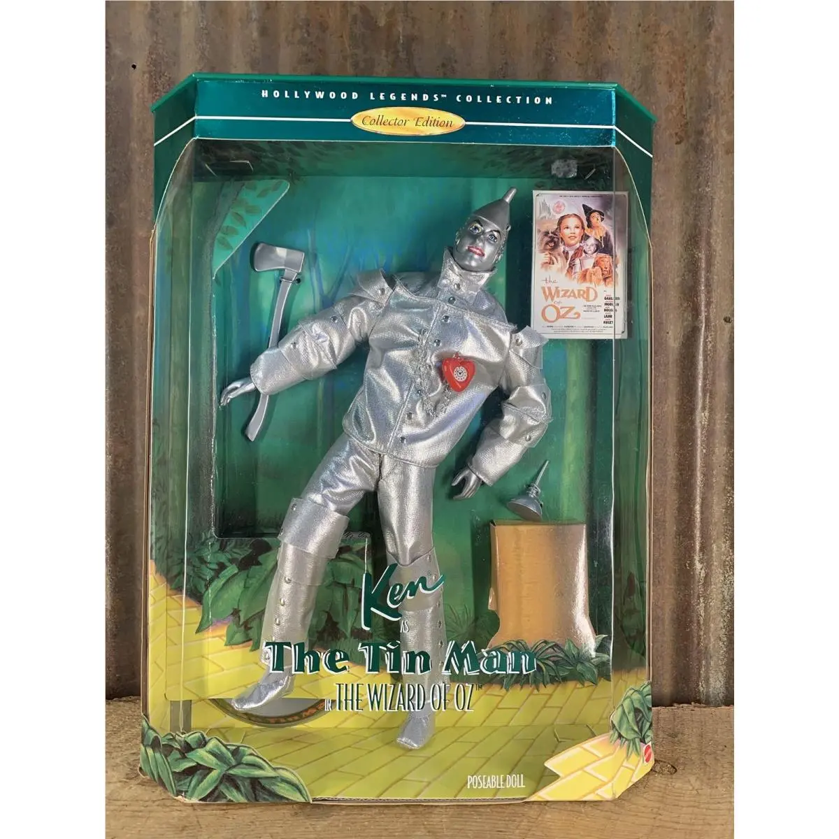 Ken Barbie as The Tin Man Hollywood Legends The Wizard of Oz Collectors Editio