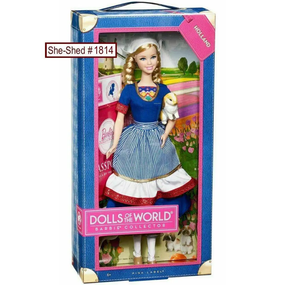 Barbie 2012 Dotw Holland Passport Barbie Dolls of The World by Mattel W3325 Vgc