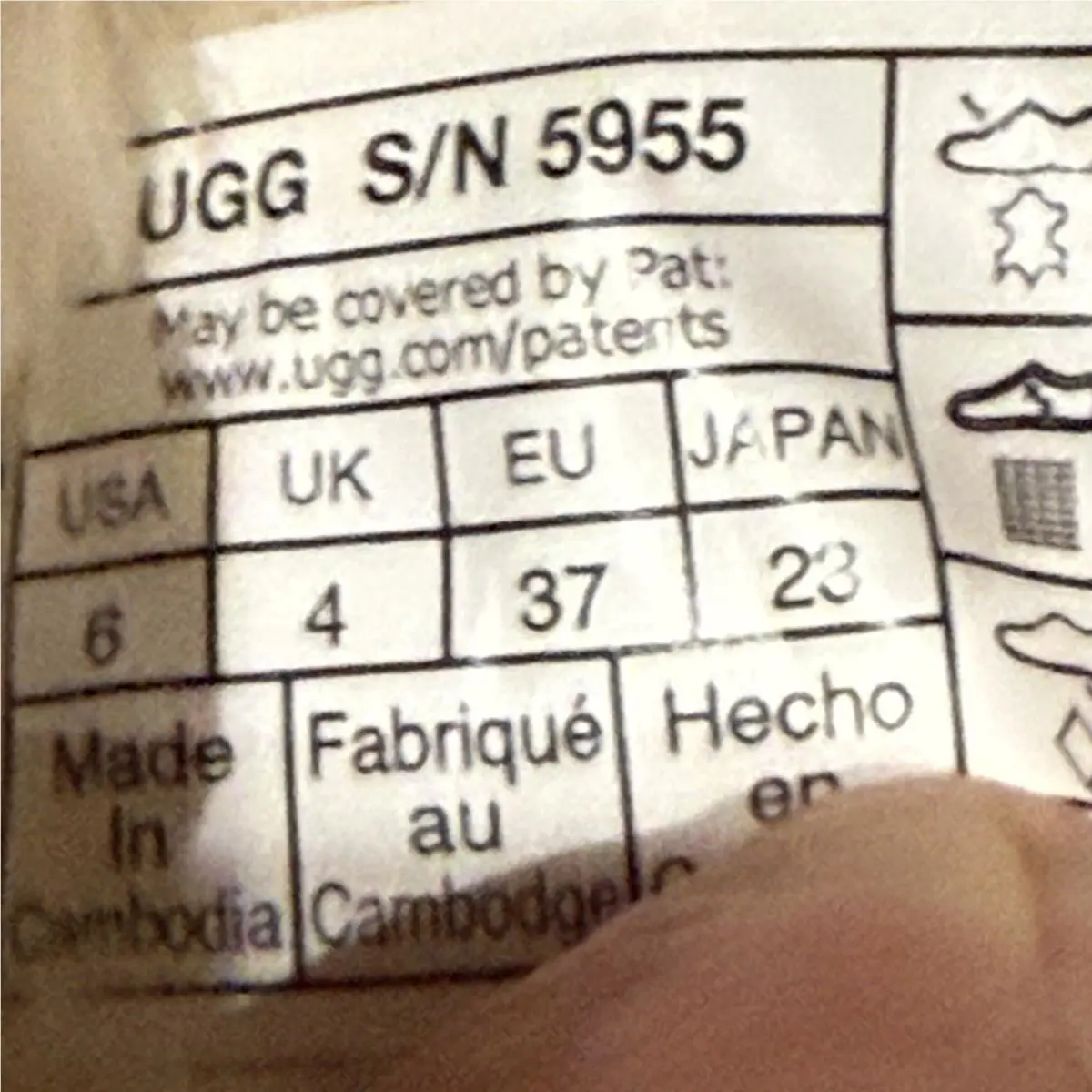 UGG shoes - Ugg Tasman - Tasman - Beige (UPC: 0737872992859) 7