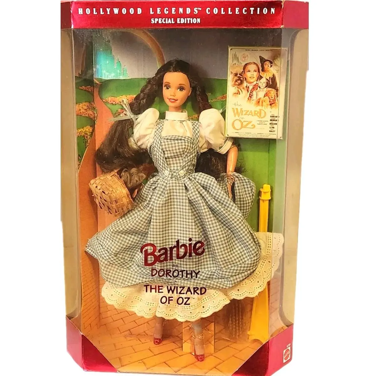 Wizard of Oz Dorothy Barbie Doll Hollywood Legends 1995 Mib Nrfb