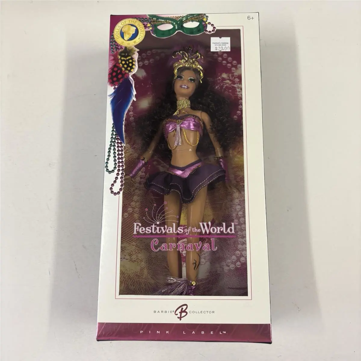 Barbie Mattel Festivals Of The World Carnaval Doll 2005 J0927