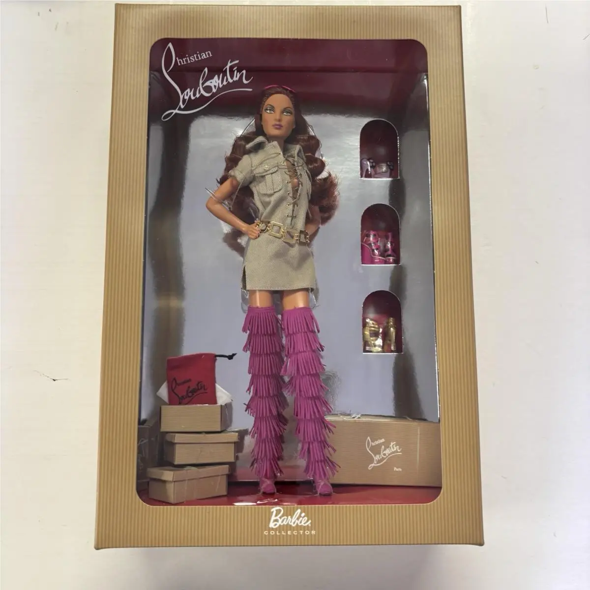 Christian Louboutin Dolly Forever Barbie Doll Paris 2009 R4486 Nrfb