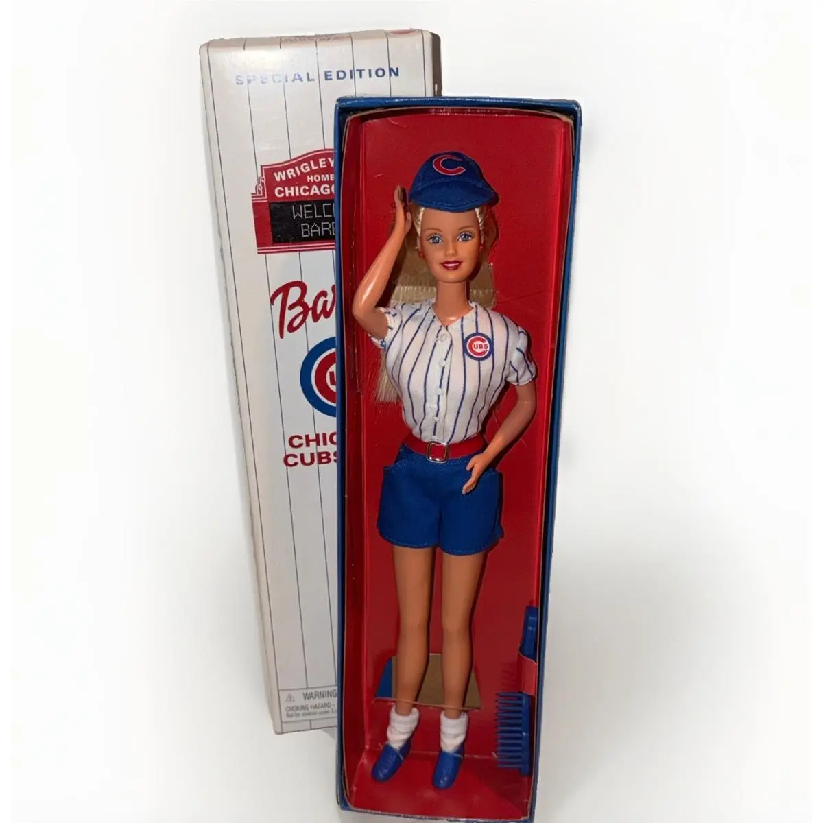 Barbie Chicago Cubs Fan Game Day Special Edition 2000 Mattel 27969