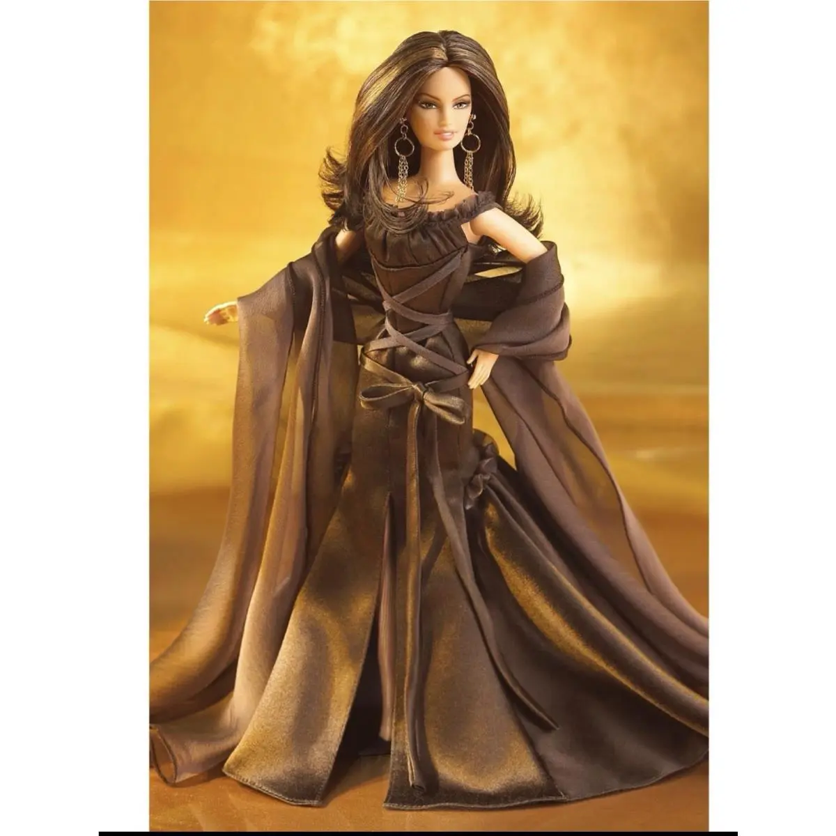 Barbie Chocolate Obsession Silver Label G8878 2004 She Is Gorgeous