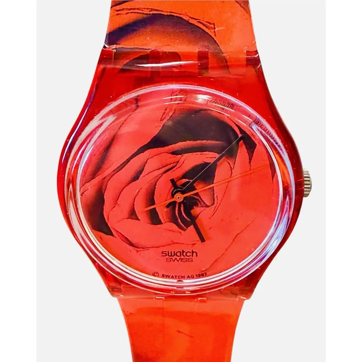 Vintage  Watch The Rose GR136 Standard Gents 1998 34mm Swiss Made Quartz by Swatch