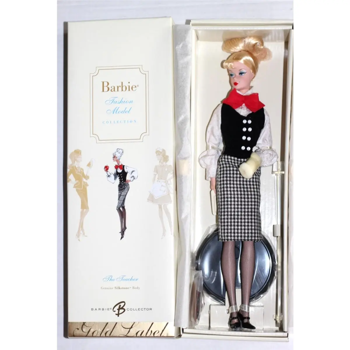 Barbie Doll Fashion Model Collection The Teacher Silkstone Gold Label