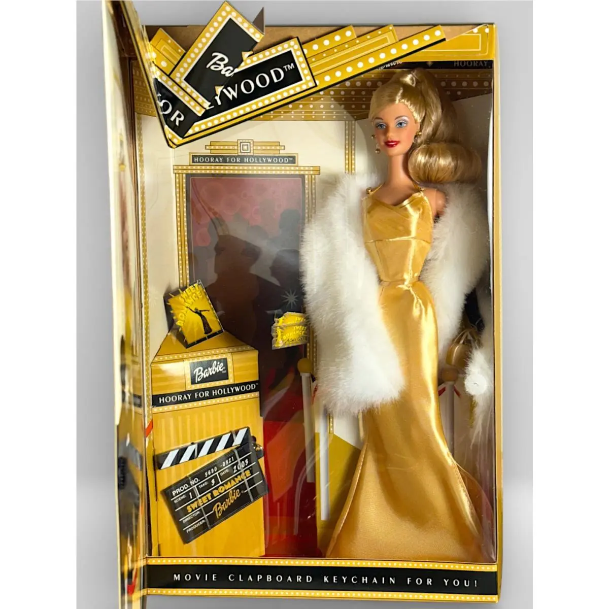 Hooray For Hollywood Barbie Doll Sweet Romance Special Edition Vtg Mattel 2002