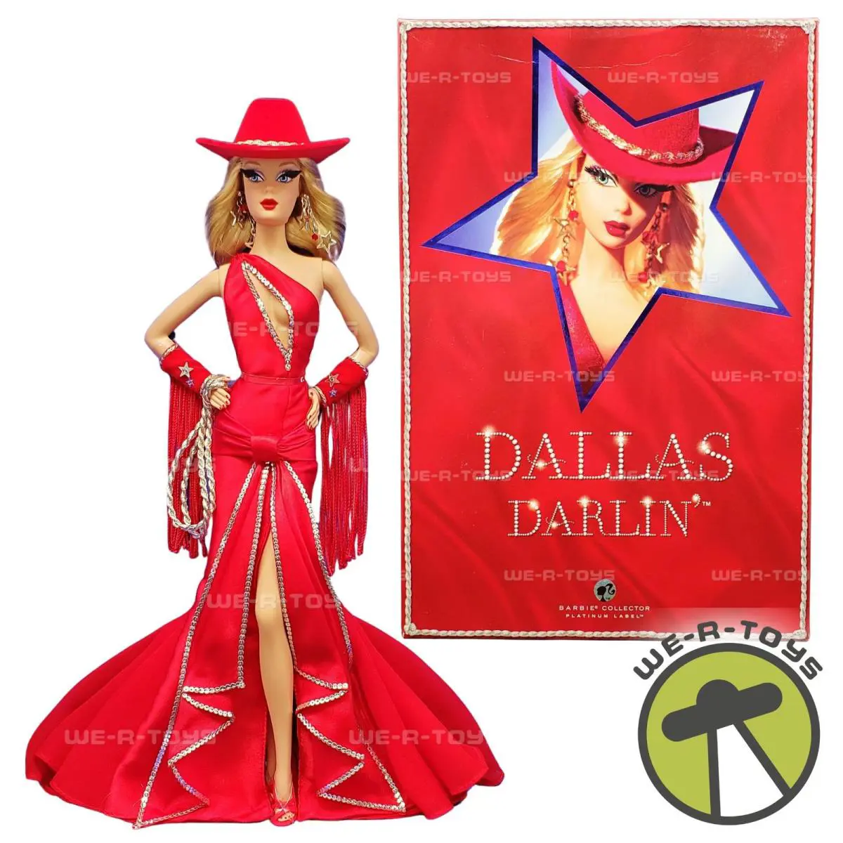 Barbie Dallas Darlin` Blonde Doll Platinum Label 2007 Mattel No. L8811 Nrfb