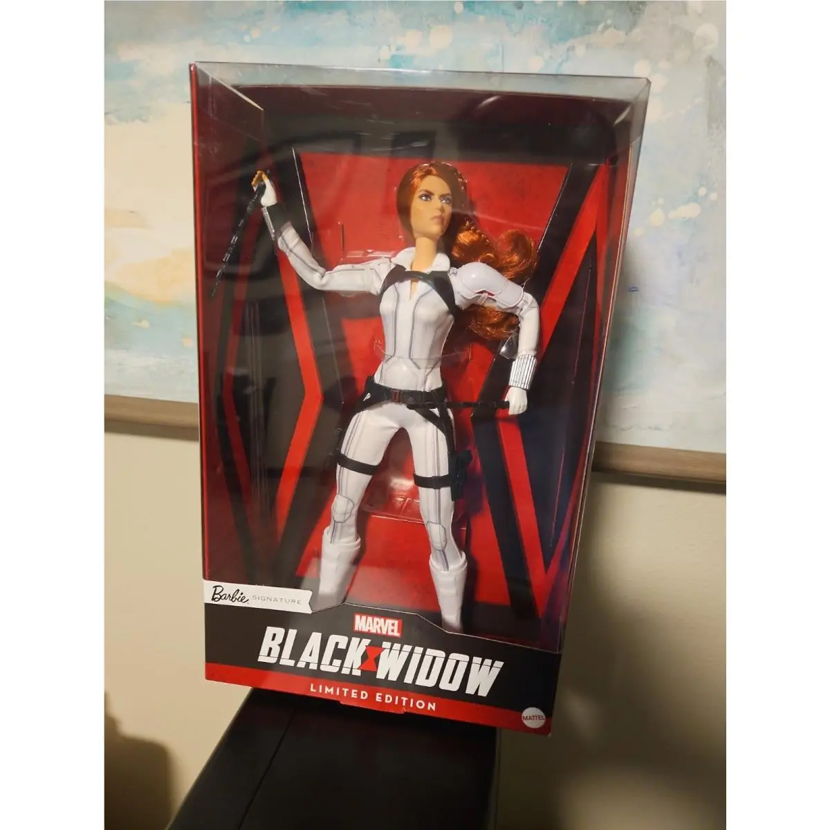 Barbie Platinum Signature Marvel`s Black Widow Doll Nrfb