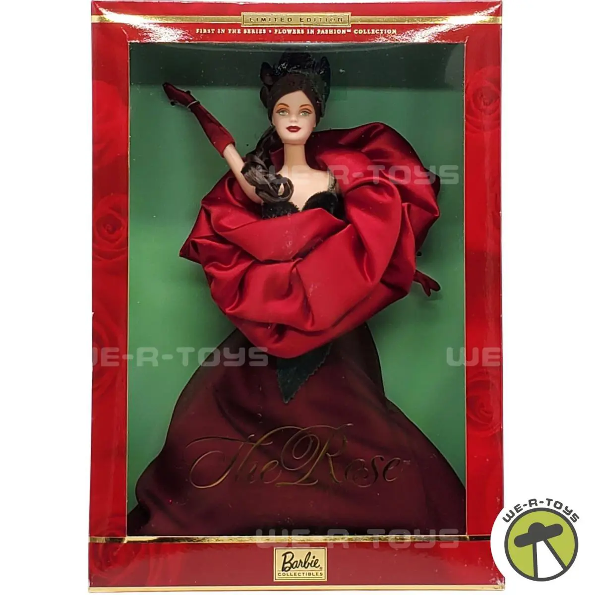 The Rose Barbie Doll Flowers in Fashion First in The Series 2000 Mattel 29911