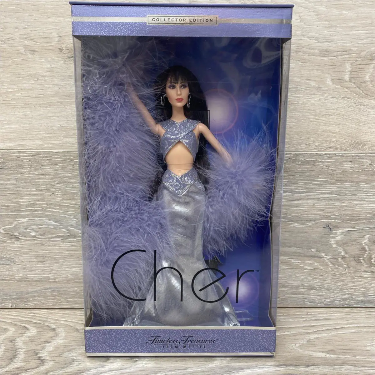 Bob Mackie Cher Barbie Doll 29049 Timeless Treasures 2001 Nrfb