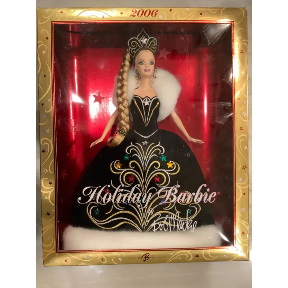 Mattel 2006 Christmas’s Holiday Barbie Doll by Bob Mackie- J0949
