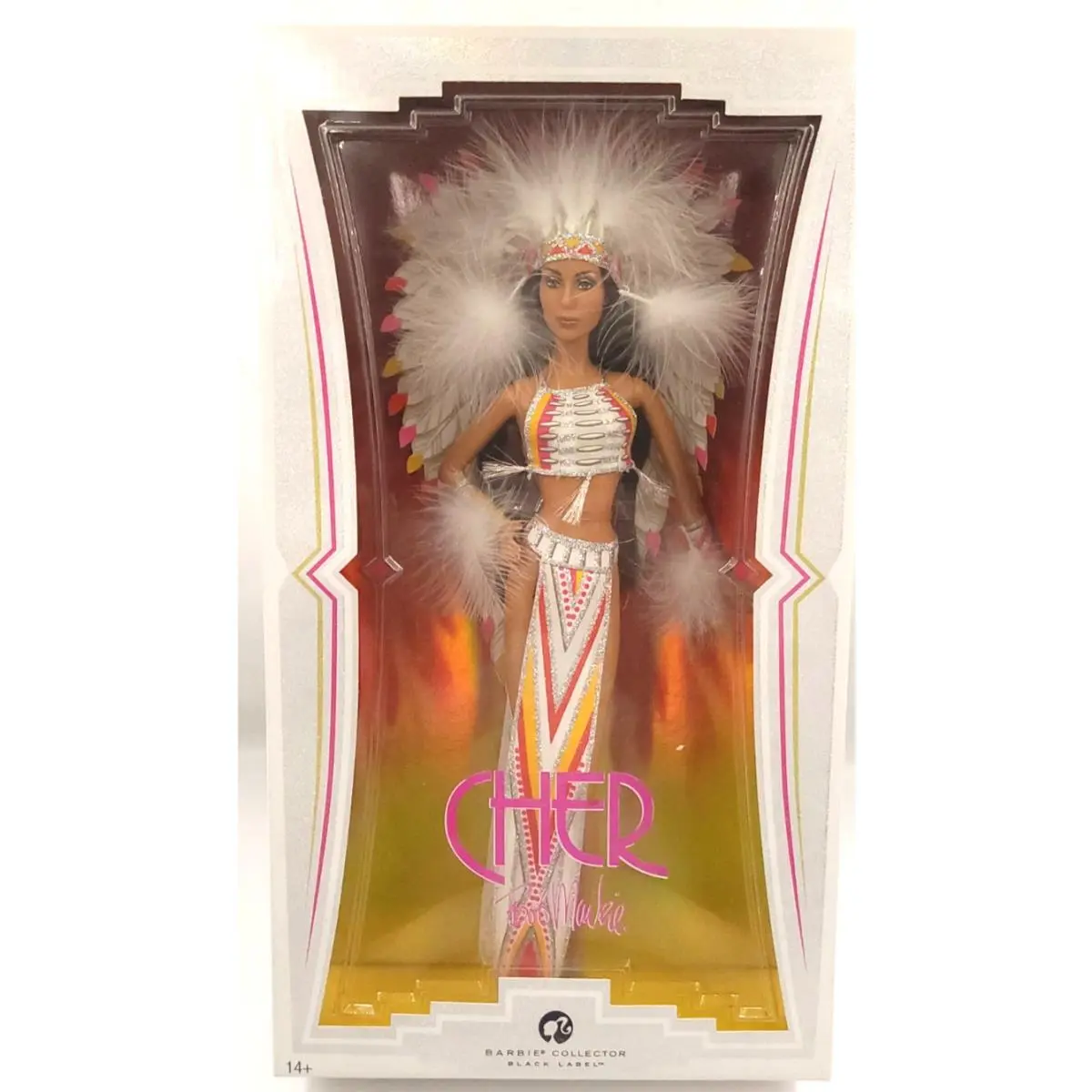Barbie 70s Cher Half Breed Bob Mackie Collector Black Label 2007 Mattel