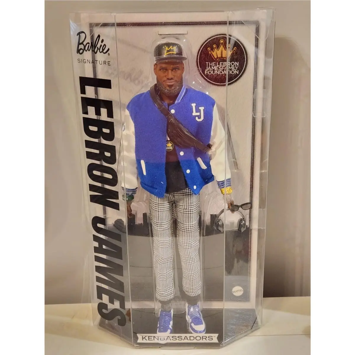 Barbie Signature Lebron James Kenbassadors Doll Collectible with Varsity Jacket
