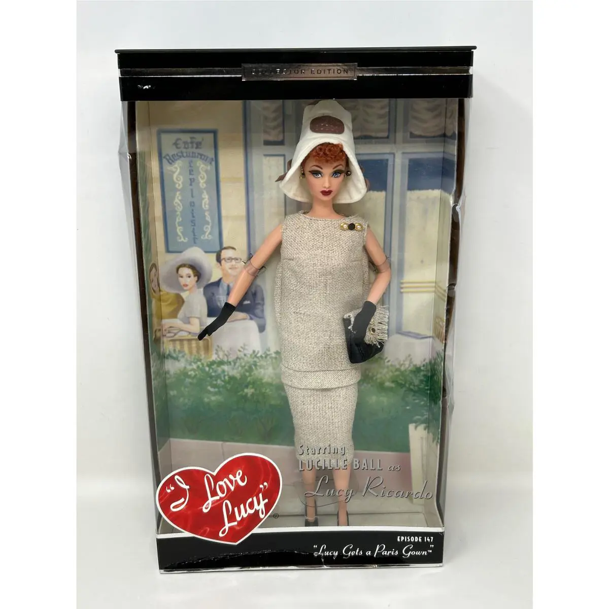 Barbie I Love Lucy Lucy Gets a Paris Gown Barbie