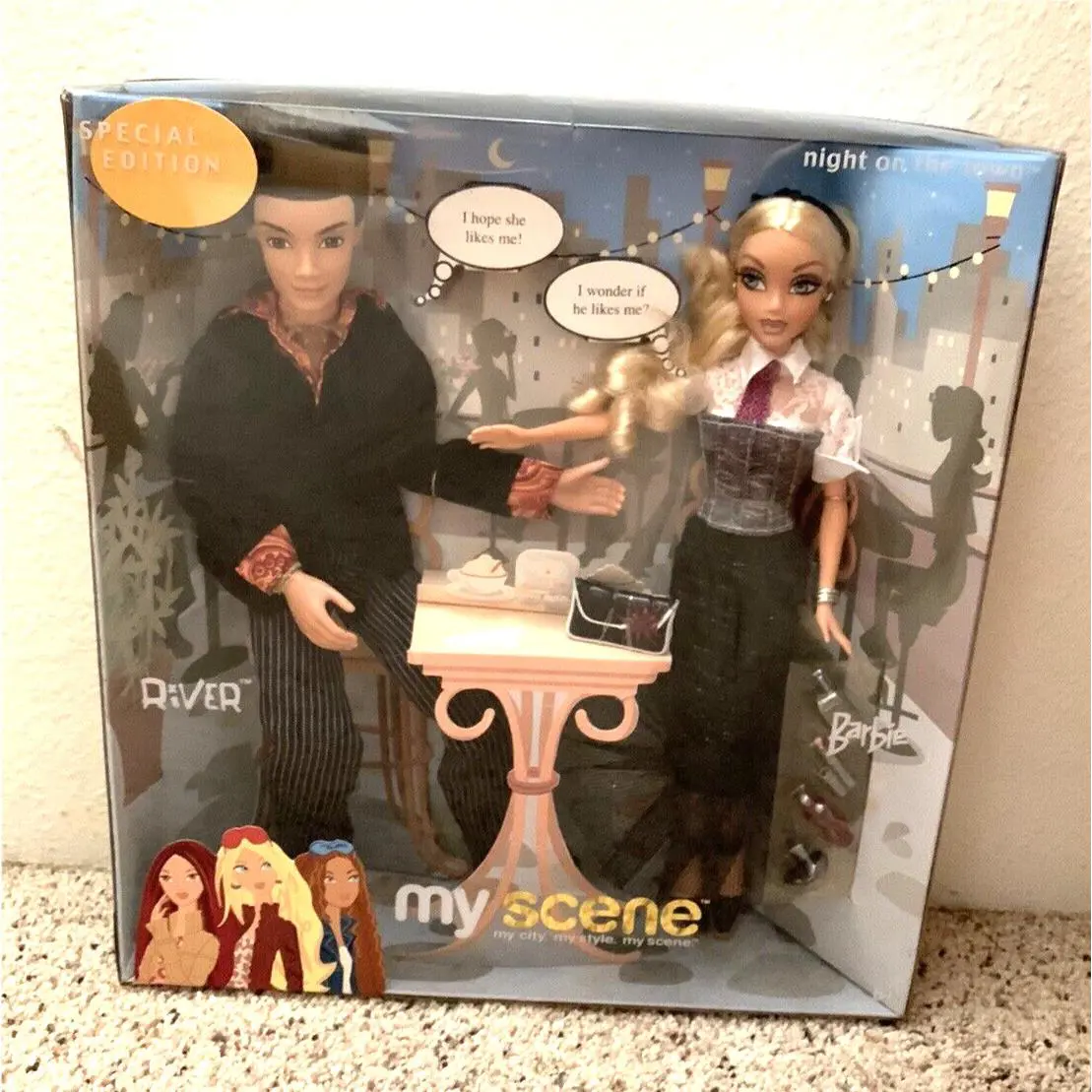 2003 Mattel MY Scene Barbie River Night On The Town Special Edition Nrfb